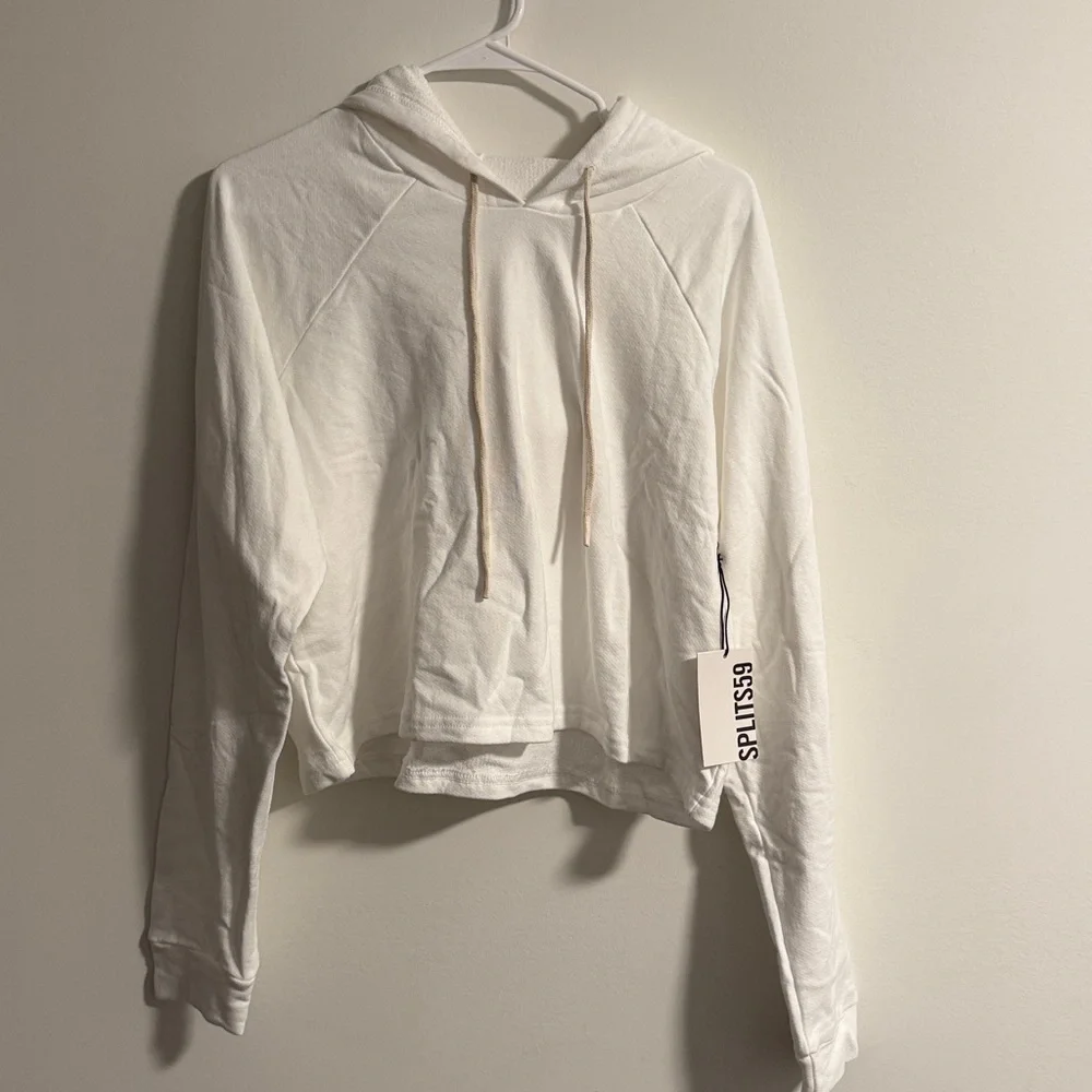 NWT Split59 Zoey Cropped Hoodie SZ large - Picture 5 of 7